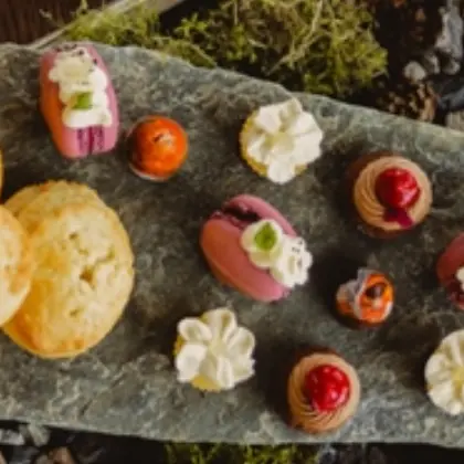 Teslabberas | Afternoon tea i Musikkpaviljongen