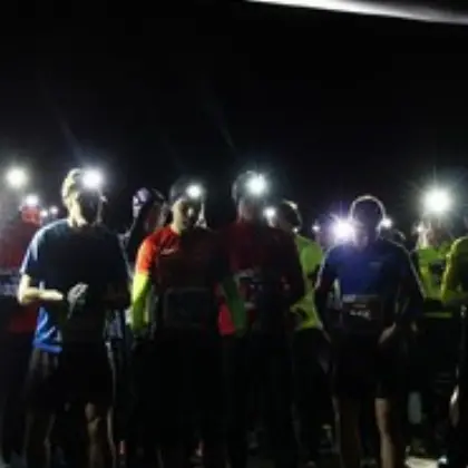 Nightrun på Fløyen