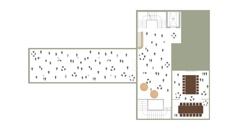 Romplan: Mingling