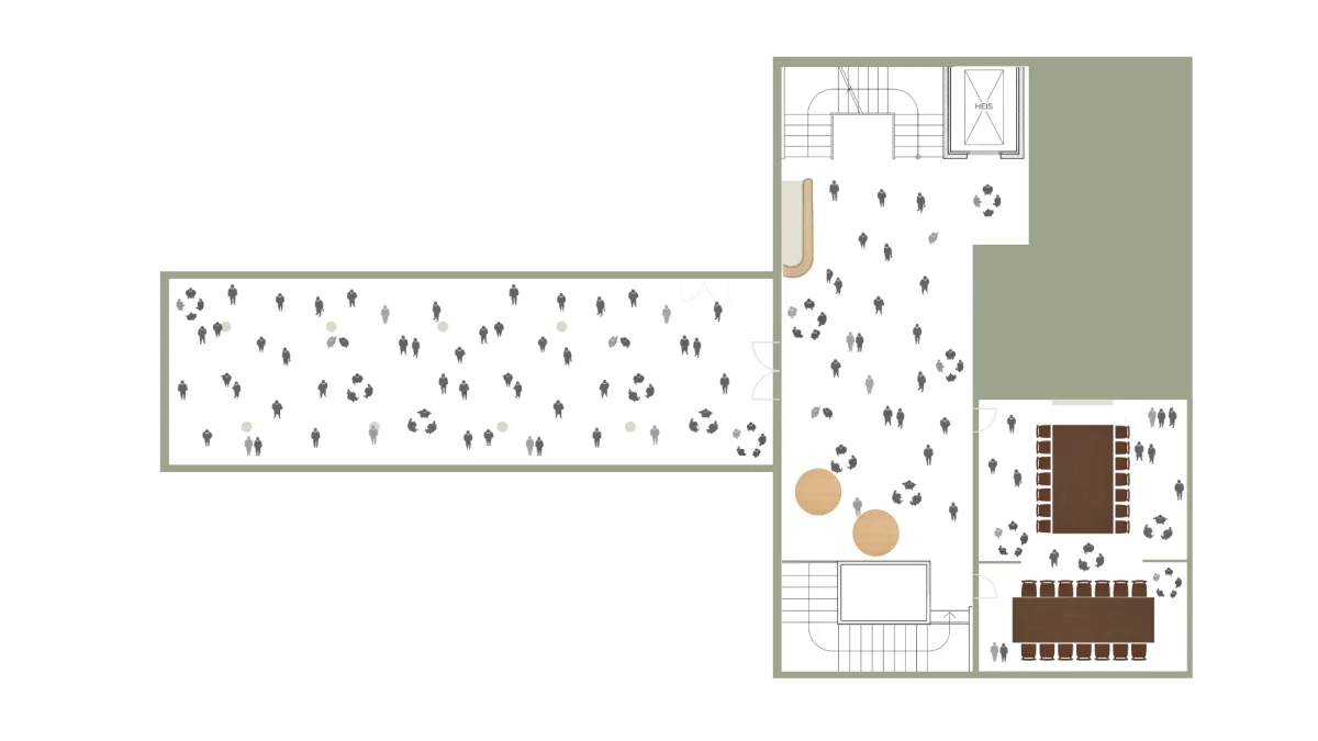 Romplan: Mingling