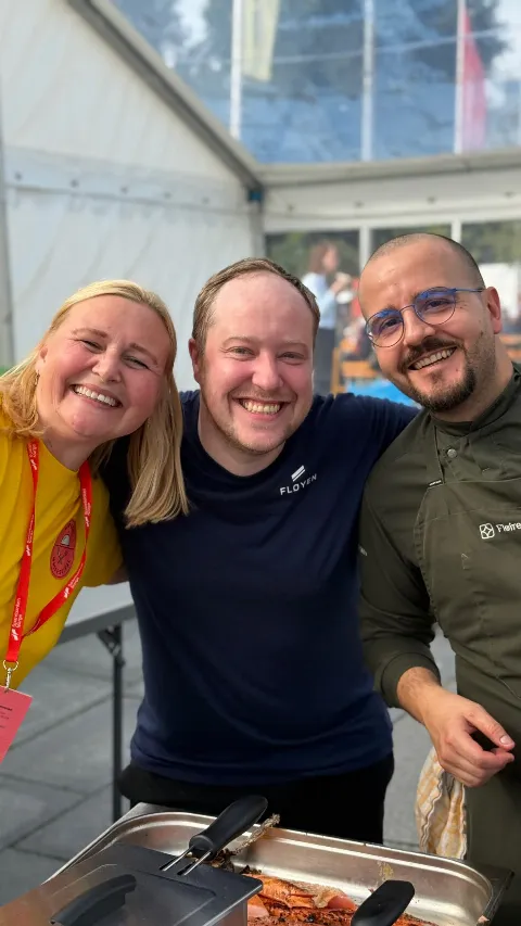 Digg ørret på 🐟✨ I dag viste Andrea fra Fløirestauranten og Fredrik fra hvordan man lager skikkelig digg ørret til hverdag og fest - og d…